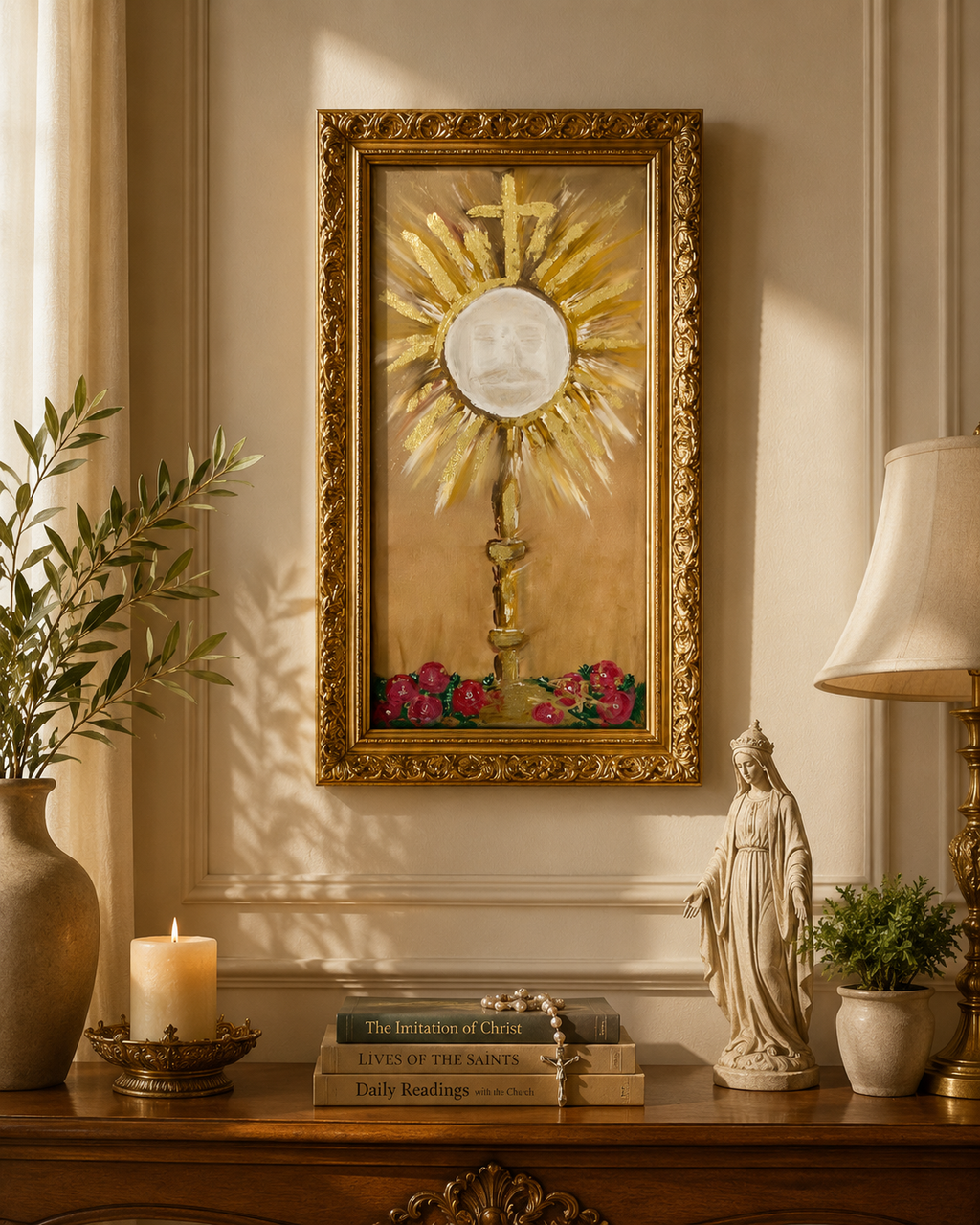 "His Presence Made Visible" Fine Art Print