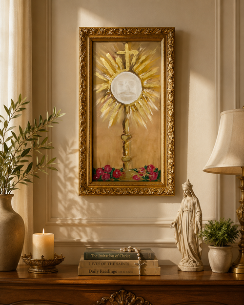 "His Presence Made Visible" Fine Art Print