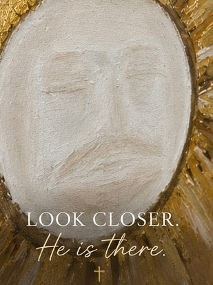 "His Presence Made Visible" Fine Art Print