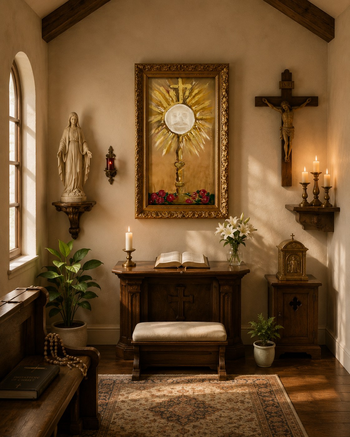 "His Presence Made Visible" Fine Art Print