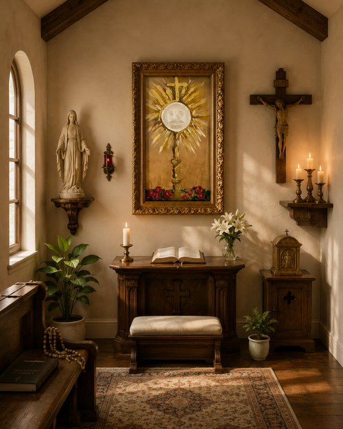 "His Presence Made Visible" Fine Art Print