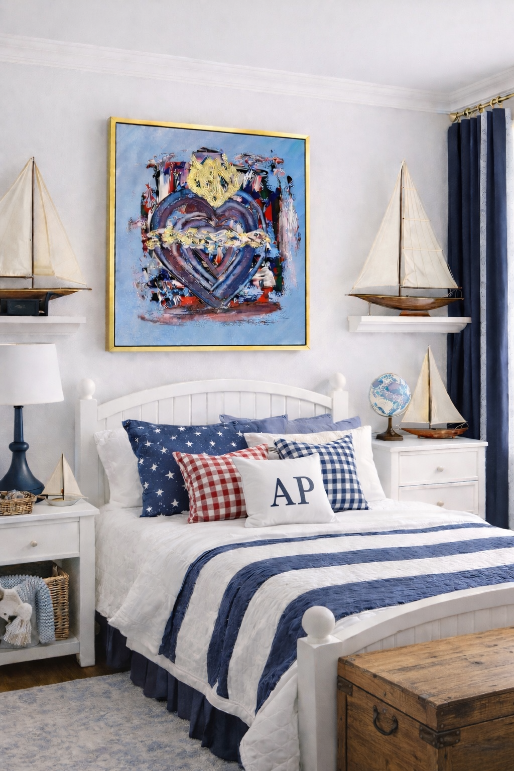 "Hearts Crowned in Glory" - Sacred Heart Series