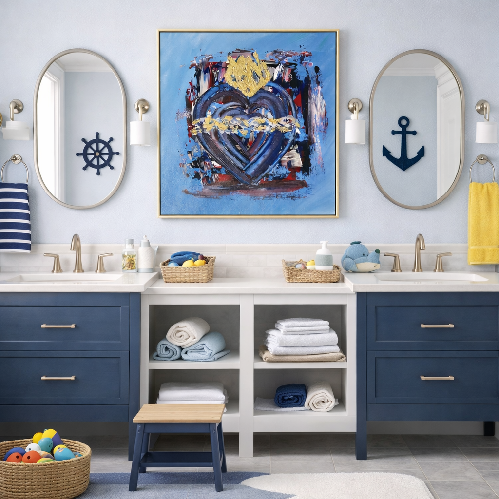 "Hearts Crowned in Glory" - Sacred Heart Series