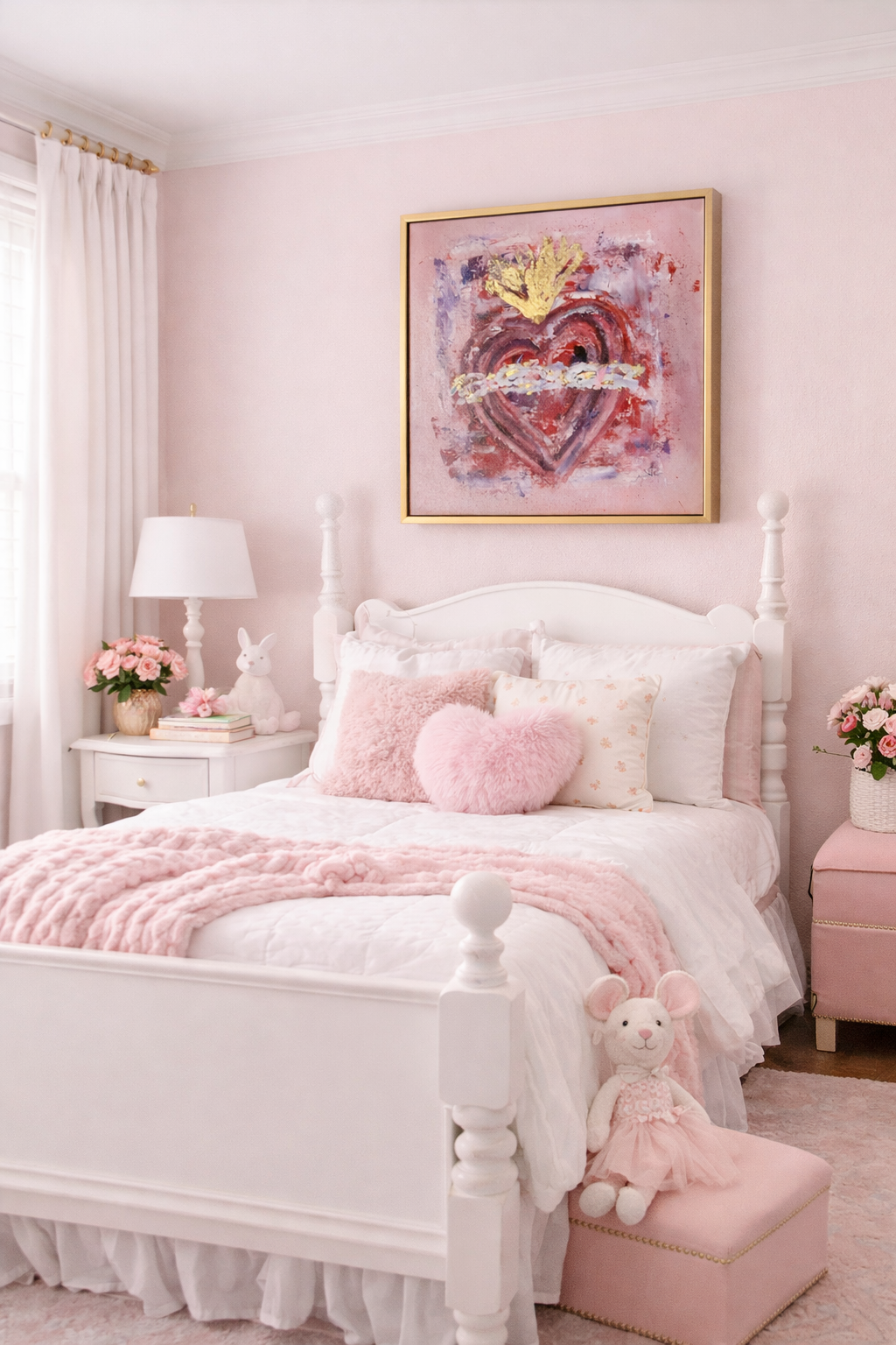 "Hearts Crowned in Glory" - Sacred Heart Series