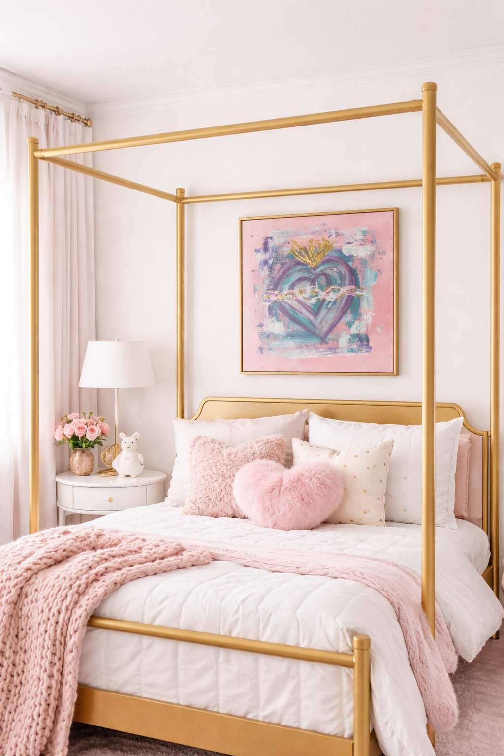 "Hearts Crowned in Glory" - Sacred Heart Series