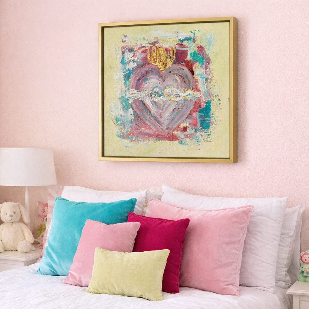 "Hearts Crowned in Glory" - Sacred Heart Series