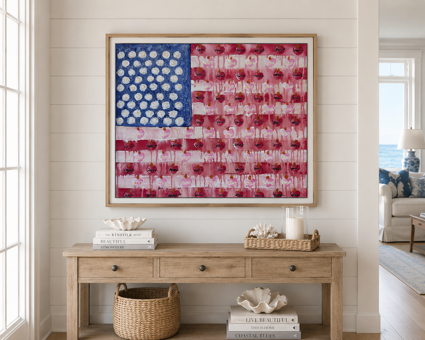 Sacred Semiquincentennial "United Hearts of America" Fine Art Prints