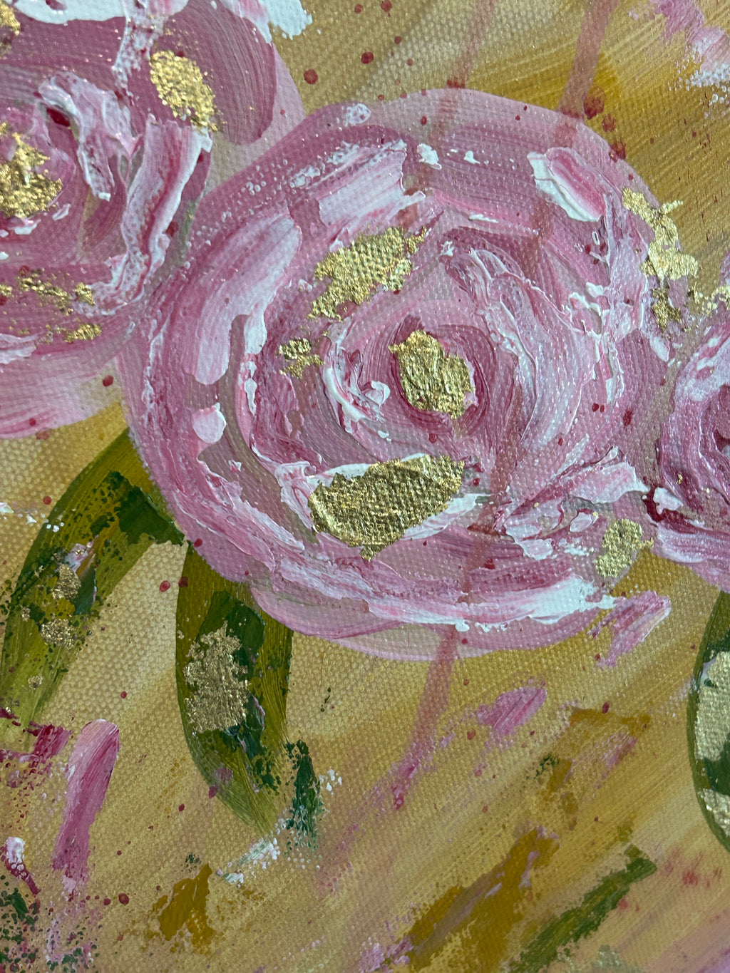 "Blooming in Grace" Original Gallery Wrap Canvas