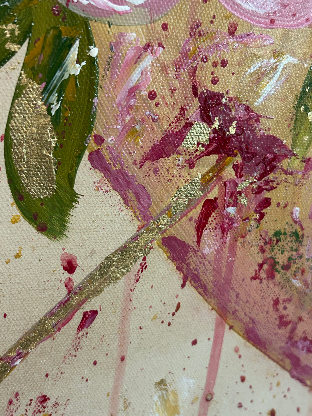 "Blooming in Grace" Original Gallery Wrap Canvas