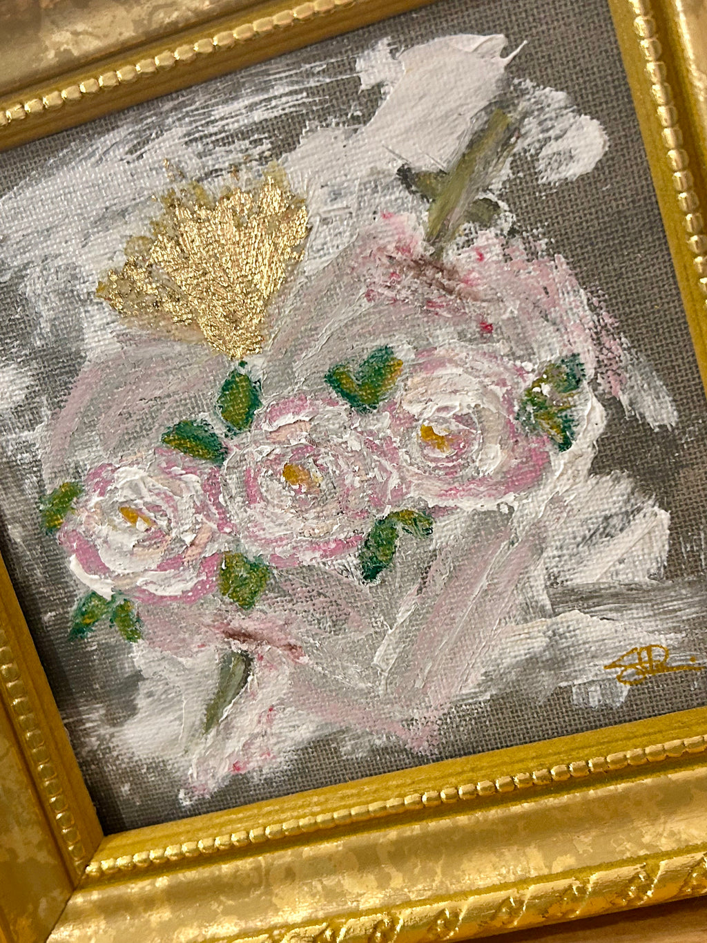 "Queen of Heaven" #2 - Immaculate Heart of Mary Framed Original Canvas Art
