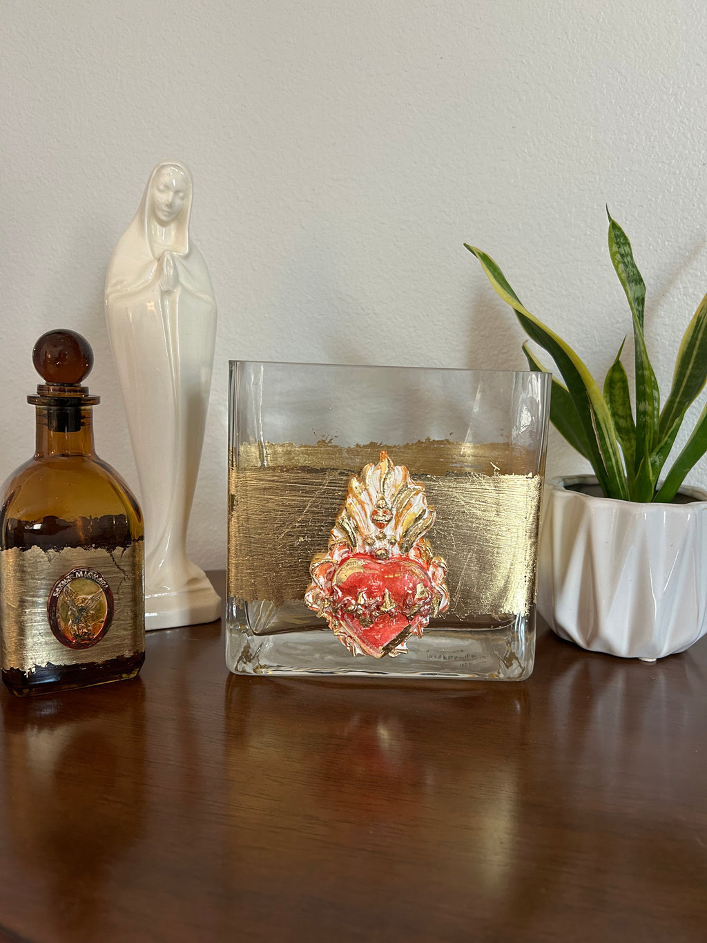 Sacred Heart of Jesus Vase