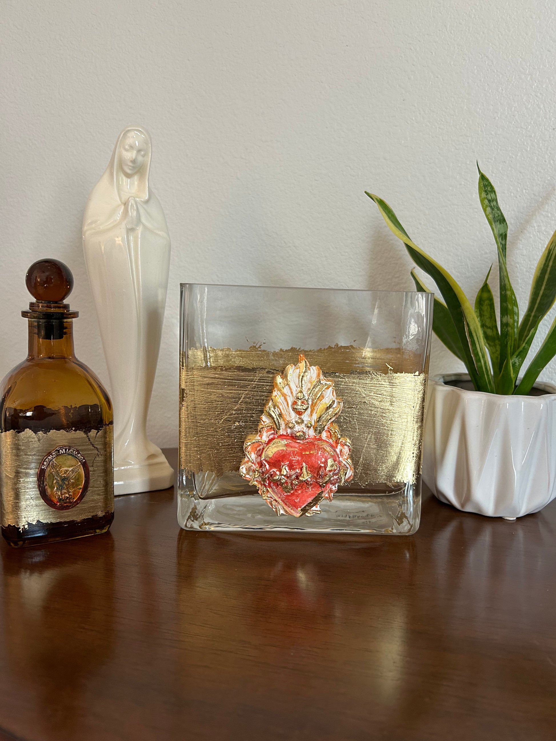 Sacred Heart of Jesus Vase