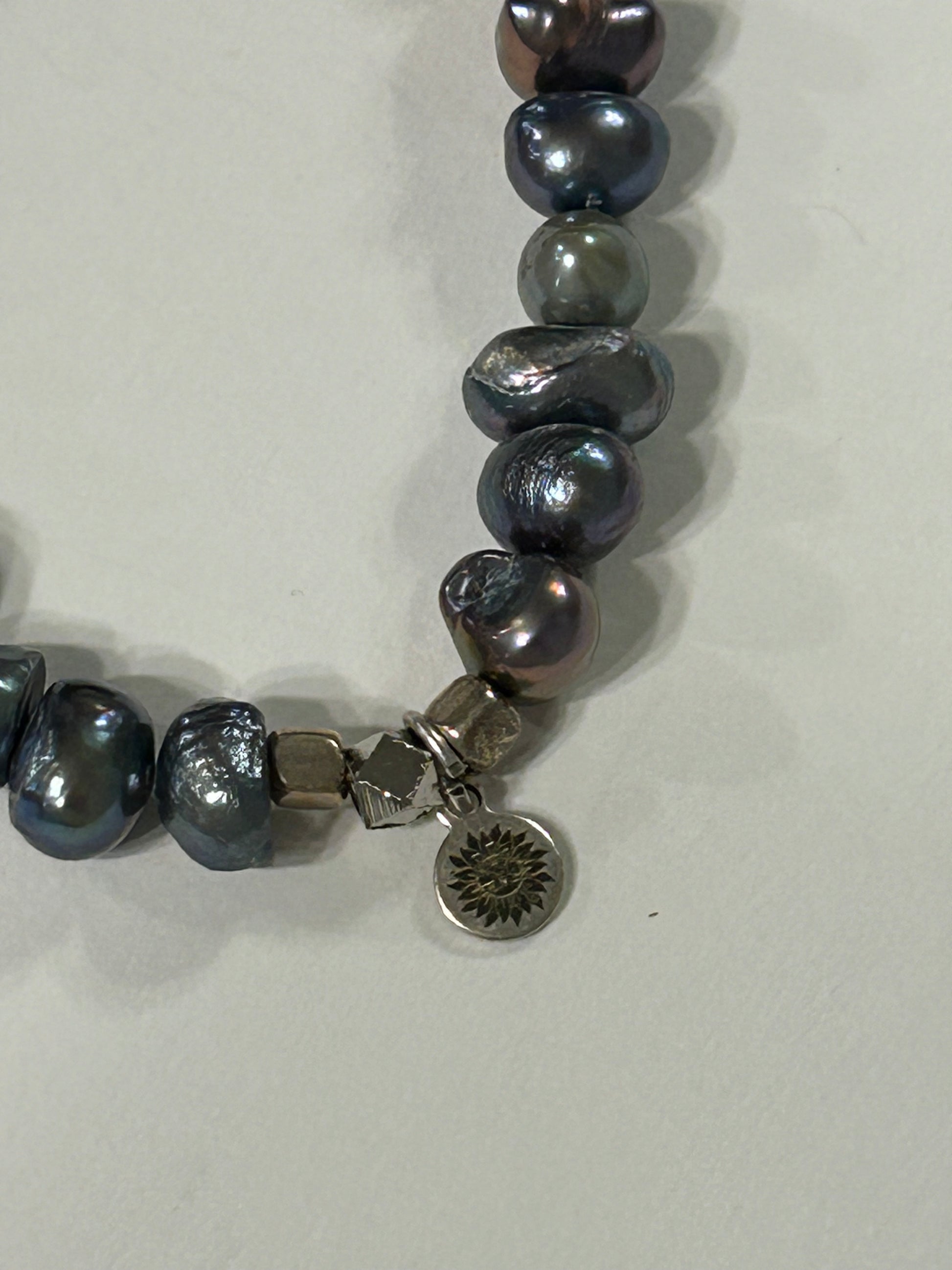 Peacock Pearl St. Benedict Bracelet