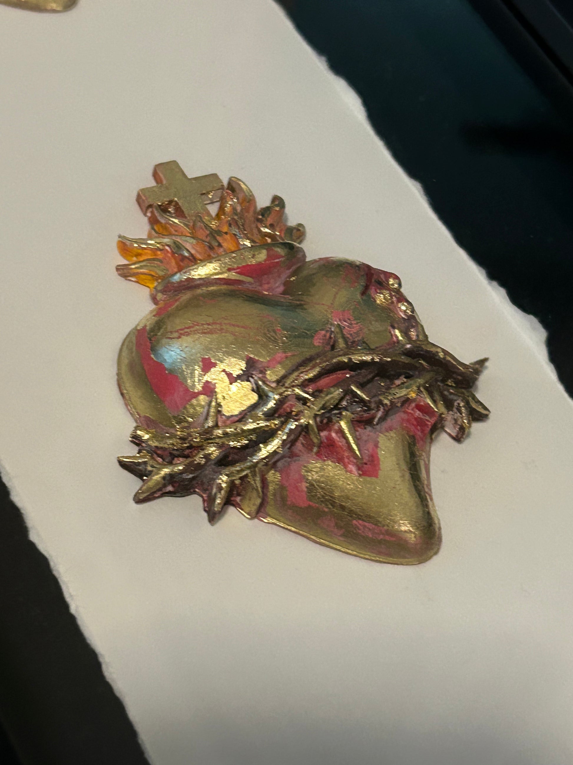 Holy Family Hearts Shadowbox