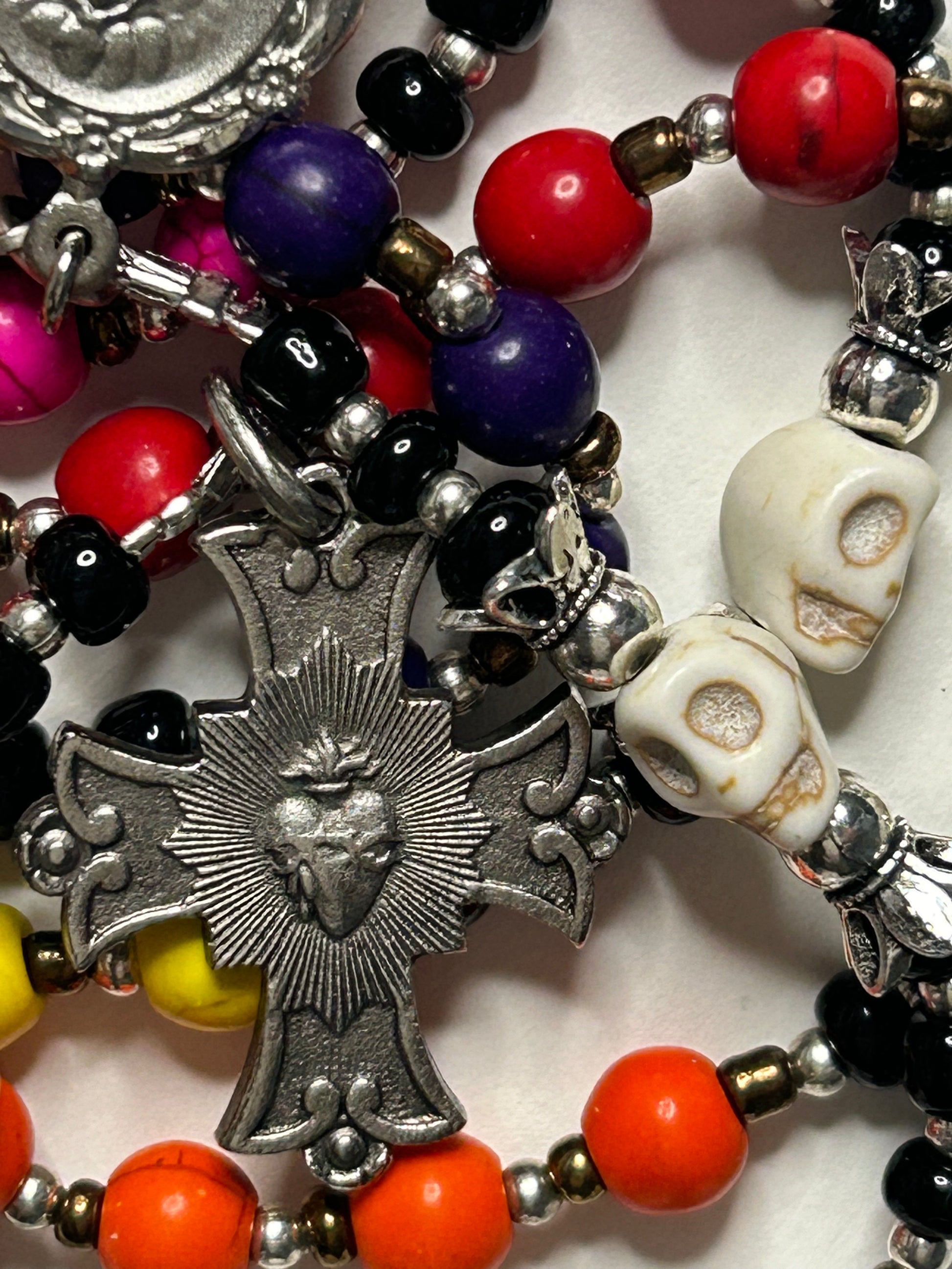 Dia de los Muertos Collectible Rosary