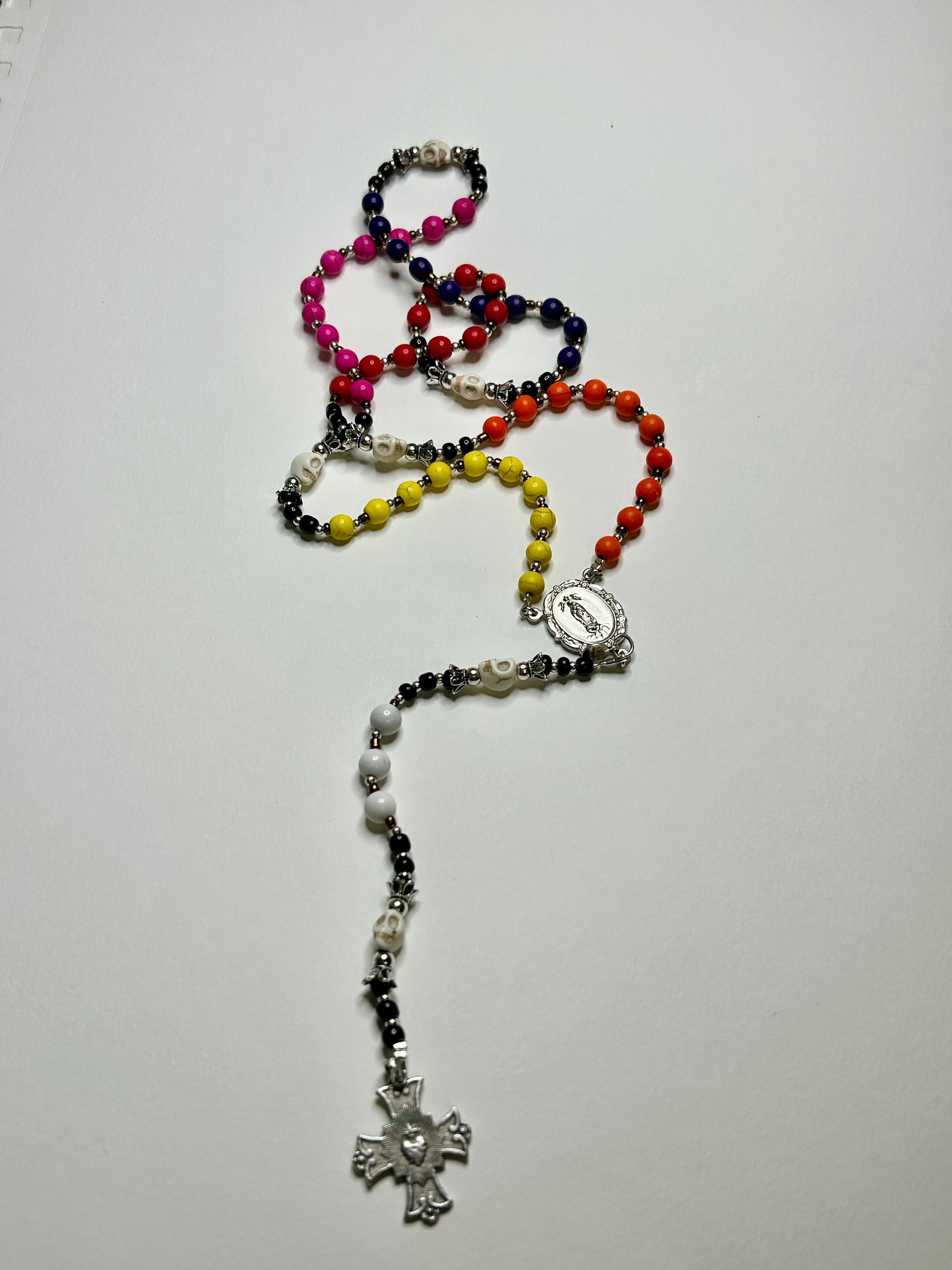 Dia de los Muertos Collectible Rosary