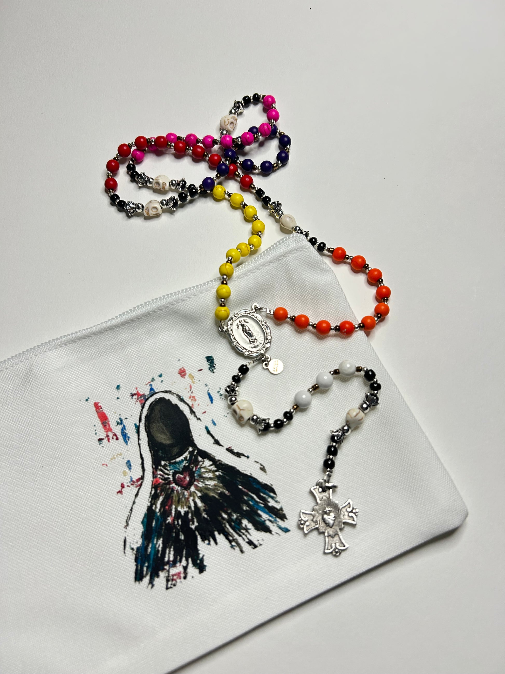 Dia de los Muertos Collectible Rosary