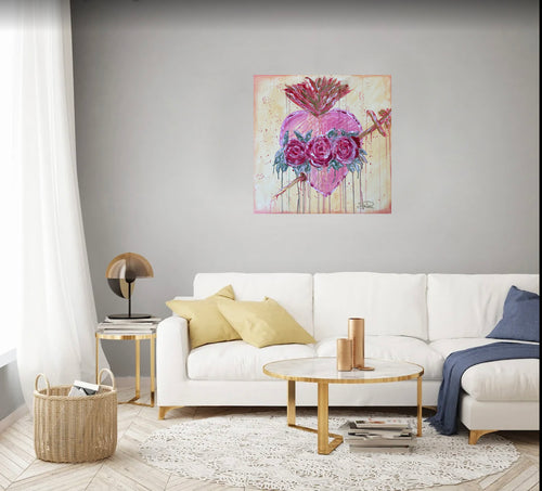 "Immaculate Heart So Sweet" Original Art