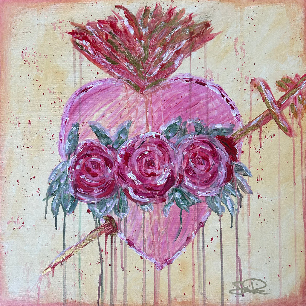 "Immaculate Heart So Sweet" Original Art