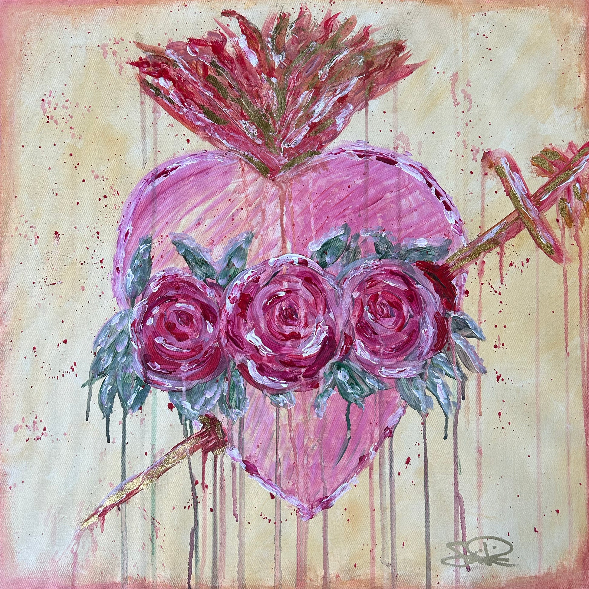 "Immaculate Heart So Sweet" Original Art