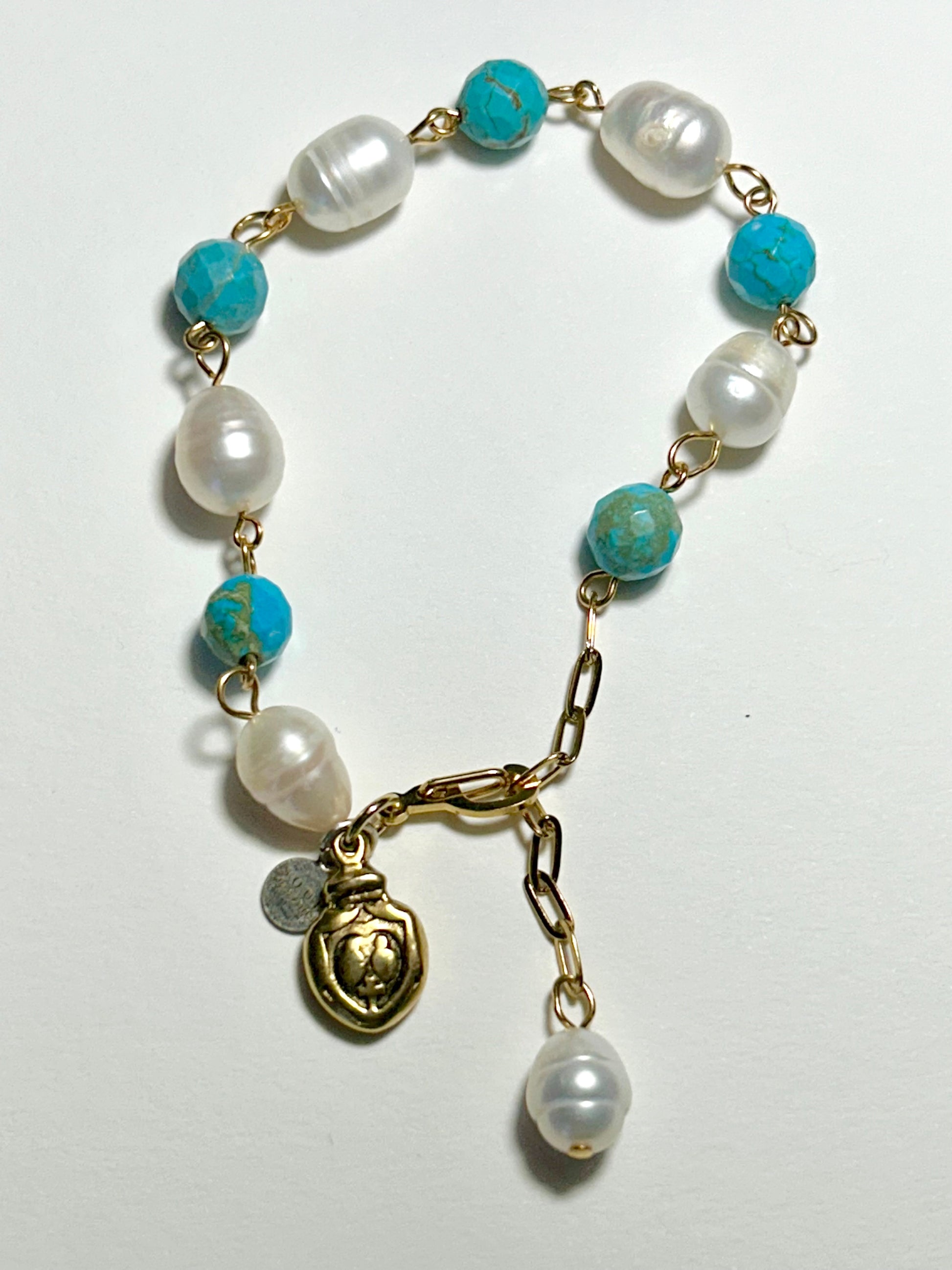 Sacred Heart Rosary Bracelet